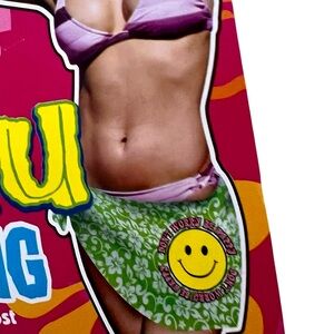 Spring Break Gear! Smiley Face Sarong